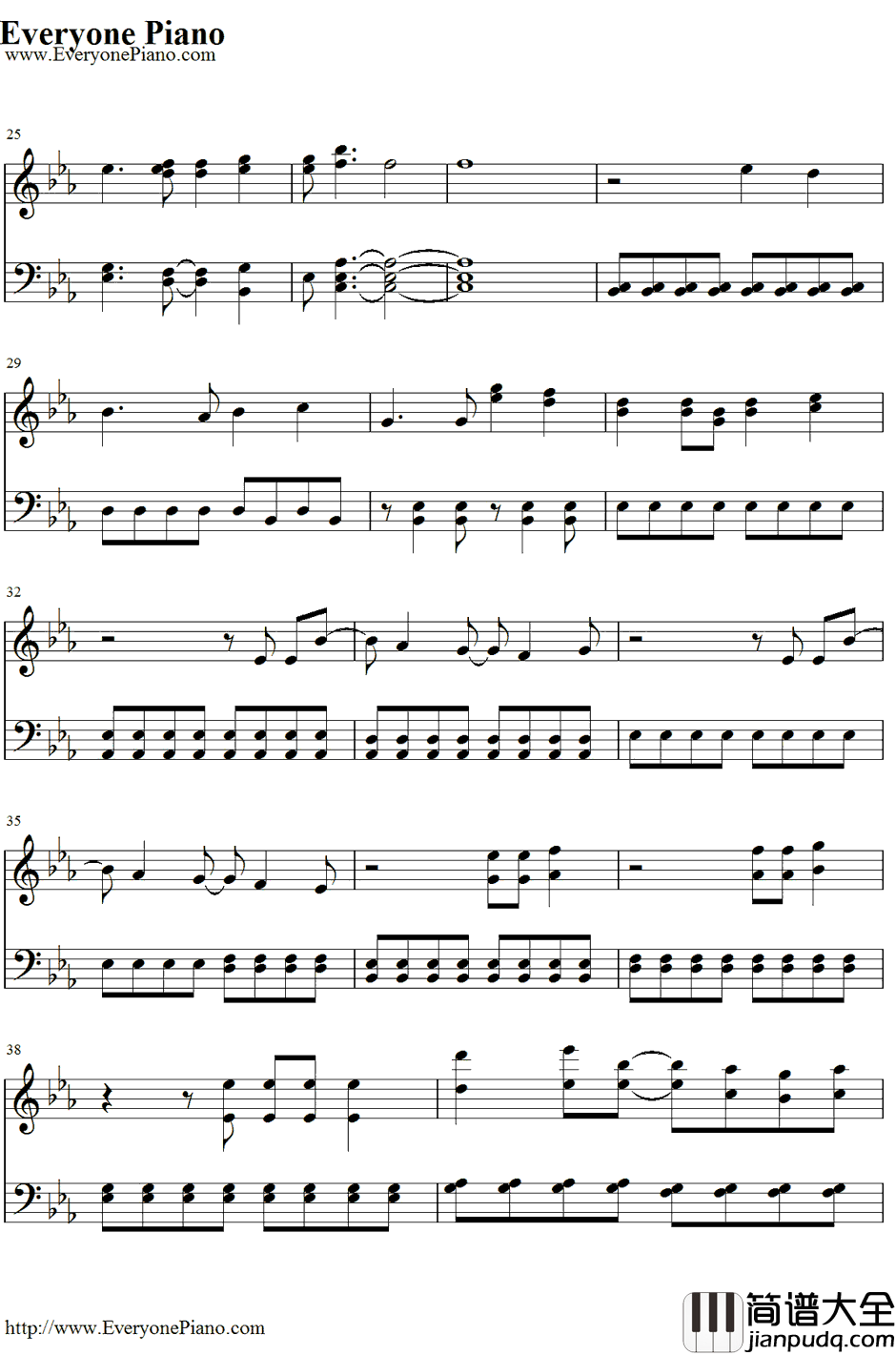 Find_You钢琴谱_Zedd