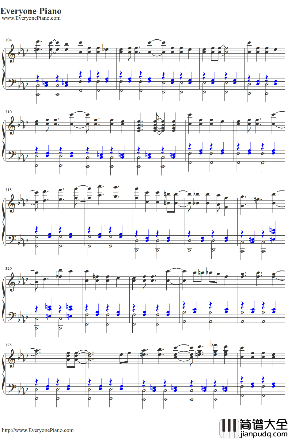 右肩の蝶钢琴谱_镜音双子镜音リン?レン_镜音双子