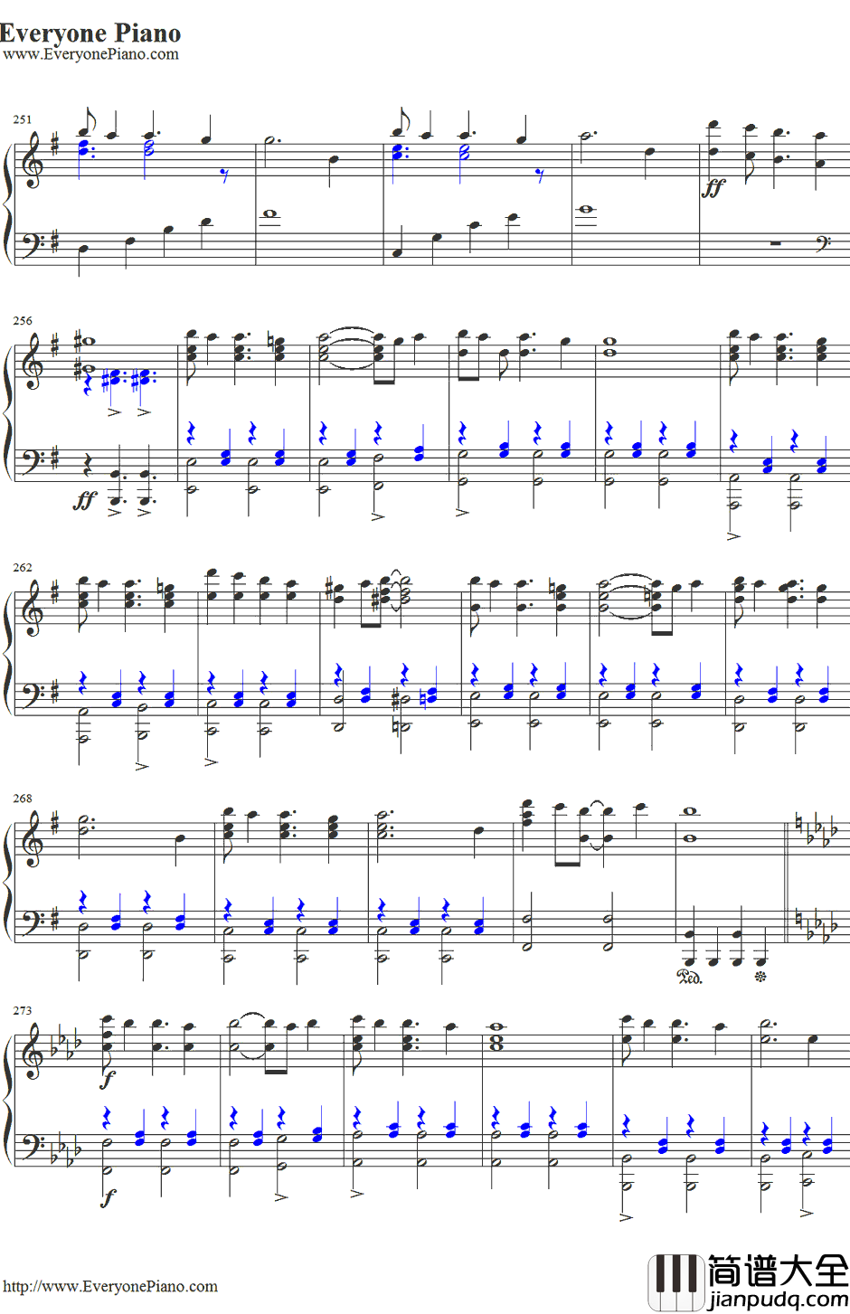 右肩の蝶钢琴谱_镜音双子镜音リン?レン_镜音双子