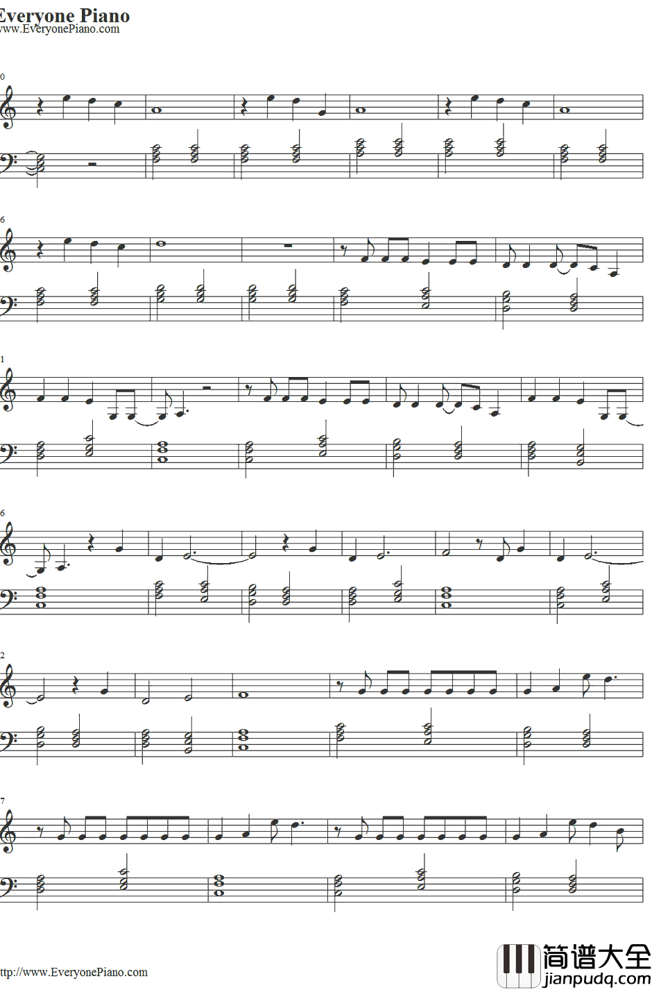 Ride钢琴谱_LanaDelRey