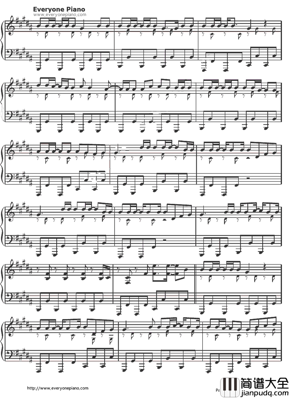 Play_Hard钢琴谱_DavidGuettafeat.NeYo&Akon