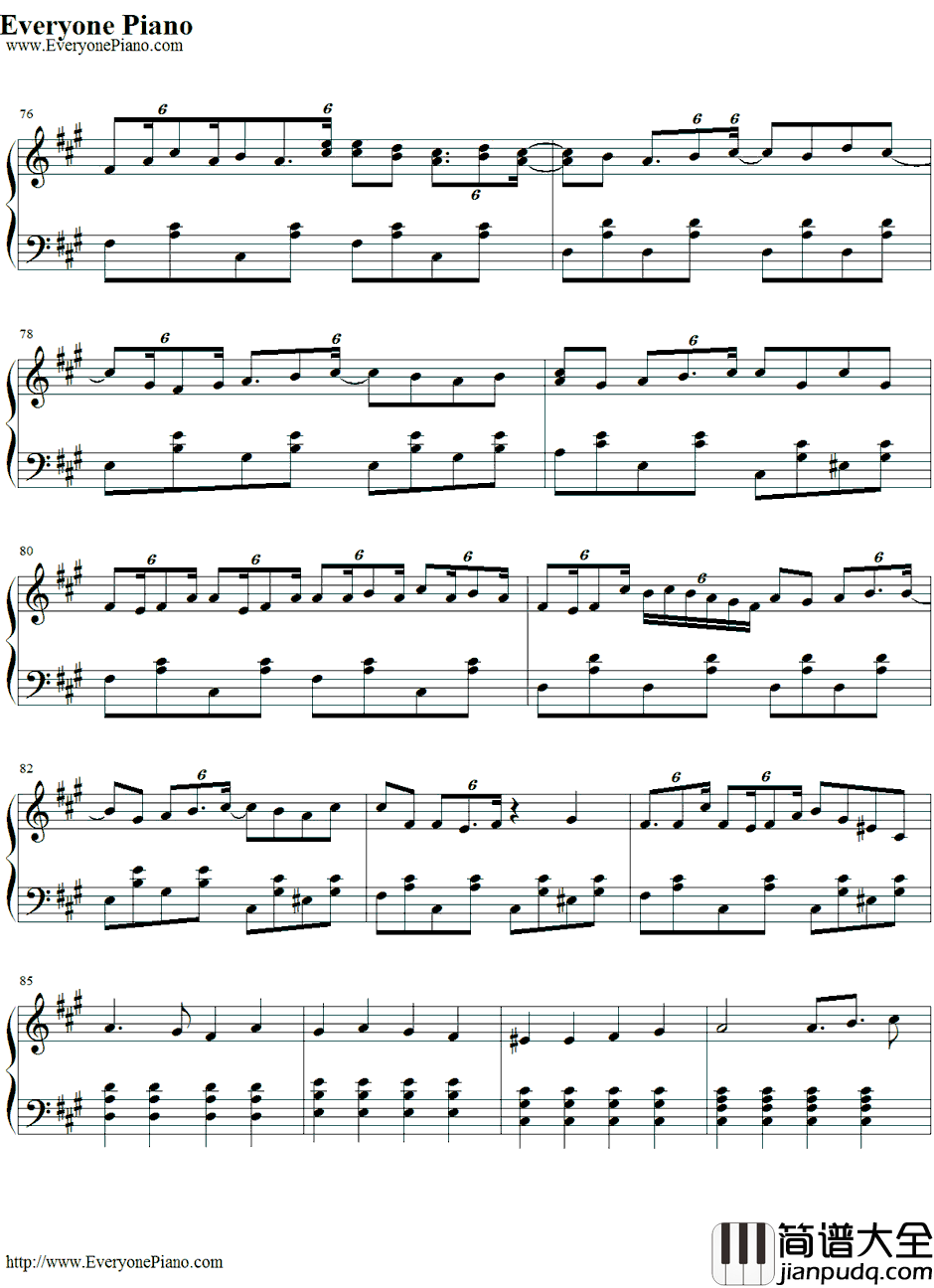 星屑ユートピア钢琴谱_巡音ルカ