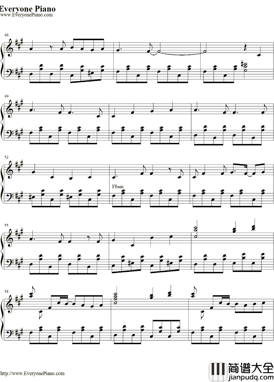 星屑ユートピア钢琴谱_巡音ルカ