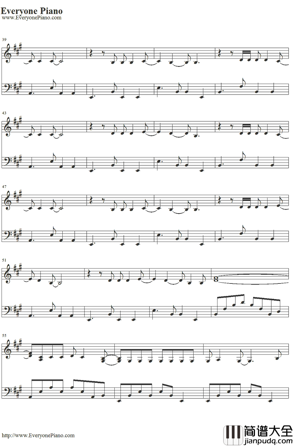 Wicked_Game钢琴谱_ChrisIsaak