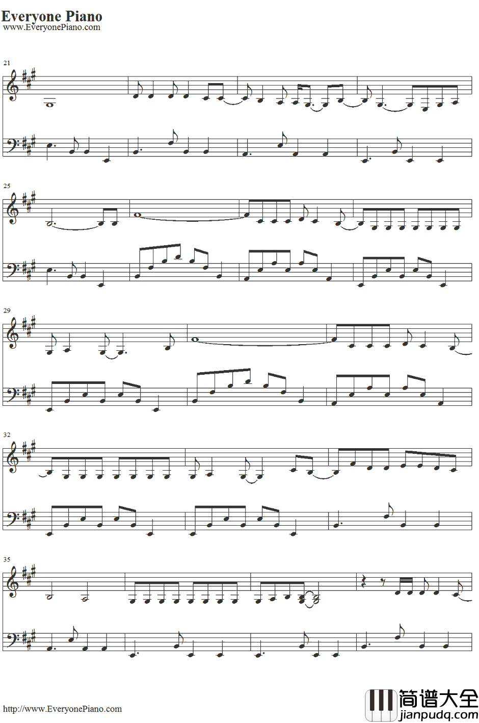 Wicked_Game钢琴谱_ChrisIsaak