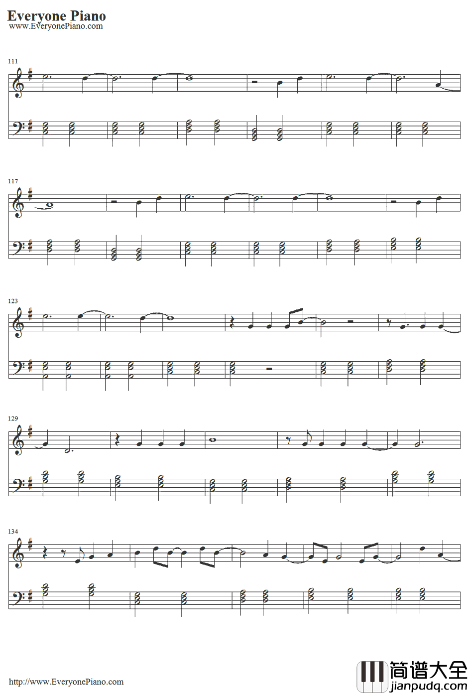 Irresistible钢琴谱_OneDirection