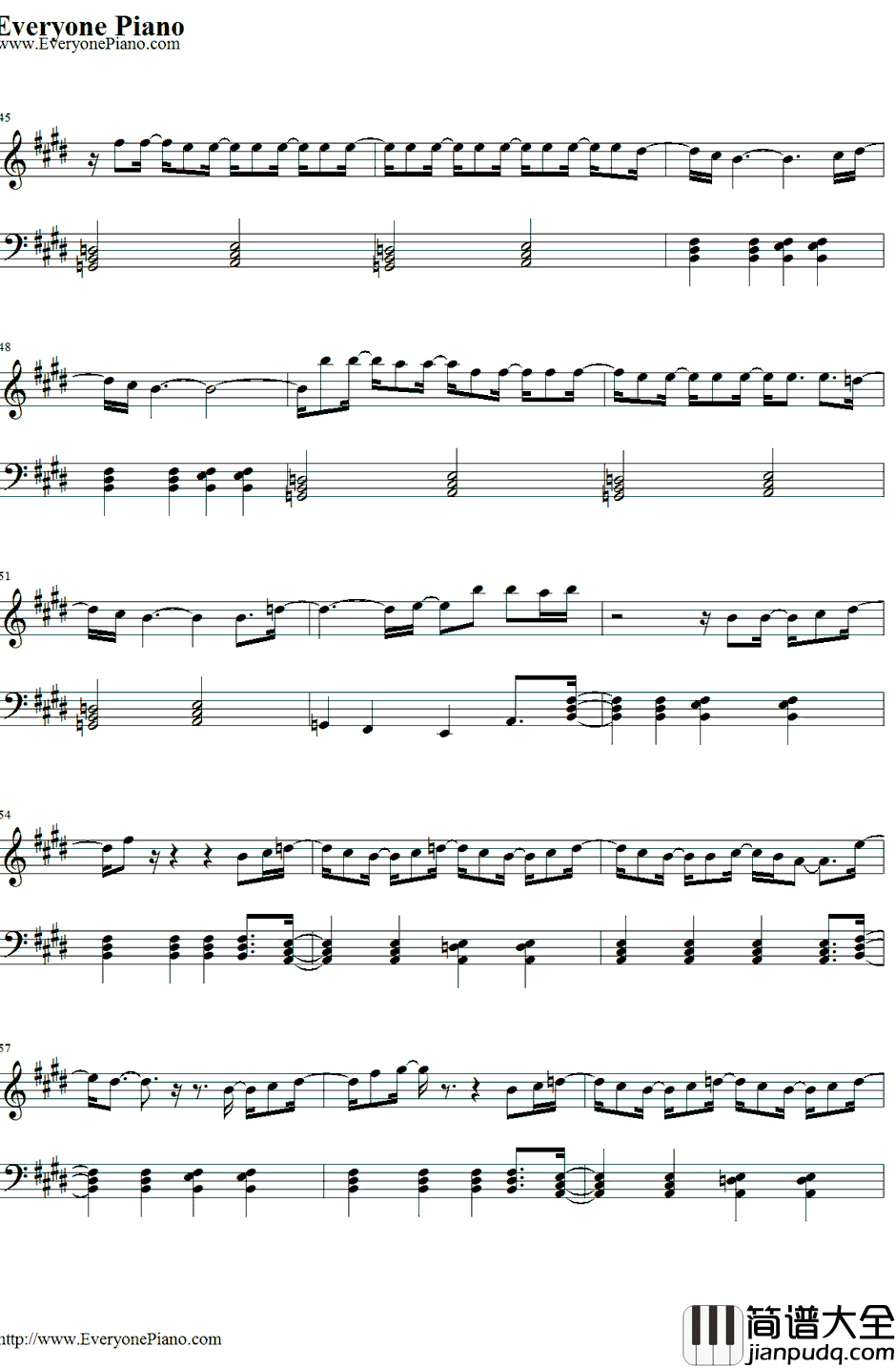 Take_Back_The_Night钢琴谱_JustinTimberlake