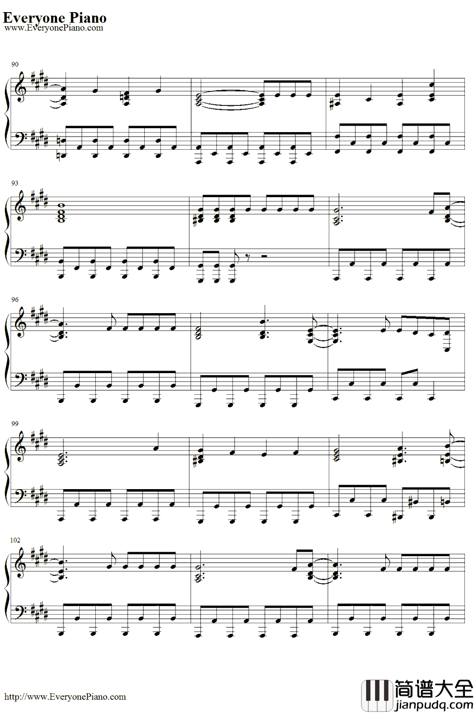 Morning_Arch钢琴谱_河野マリナ_AChannelOP