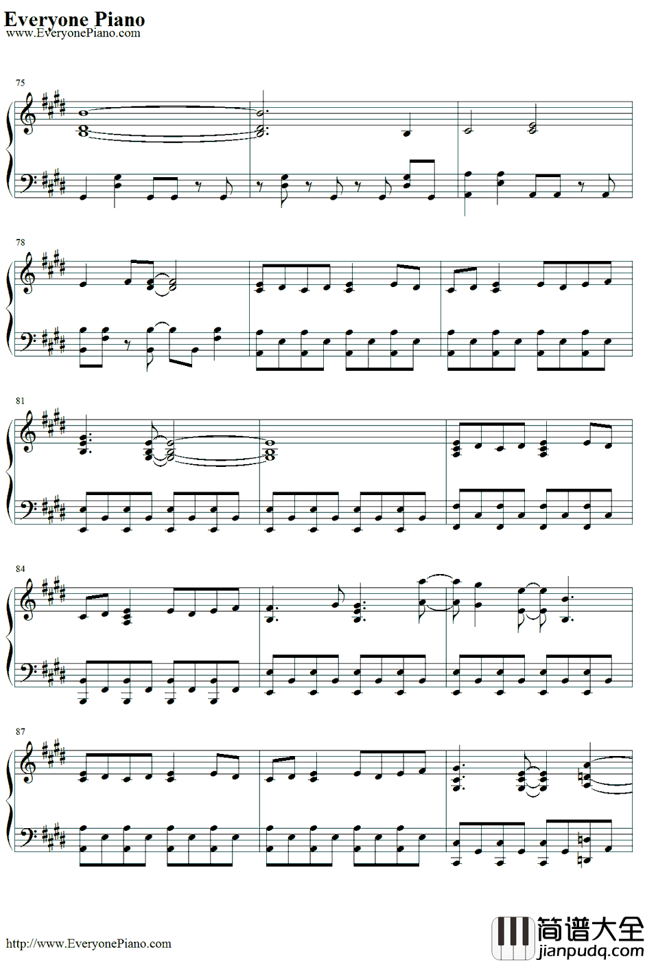 Morning_Arch钢琴谱_河野マリナ_AChannelOP