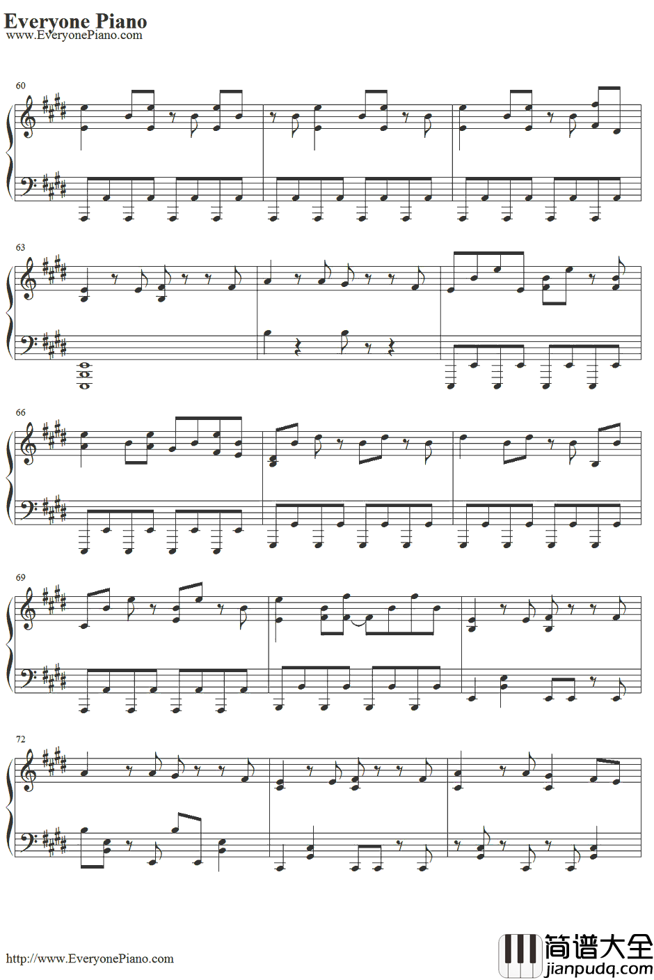 Morning_Arch钢琴谱_河野マリナ_AChannelOP