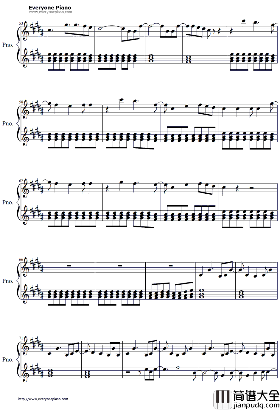 Ordinary_Love钢琴谱_U2_U2_曼德拉：漫长自由路OST