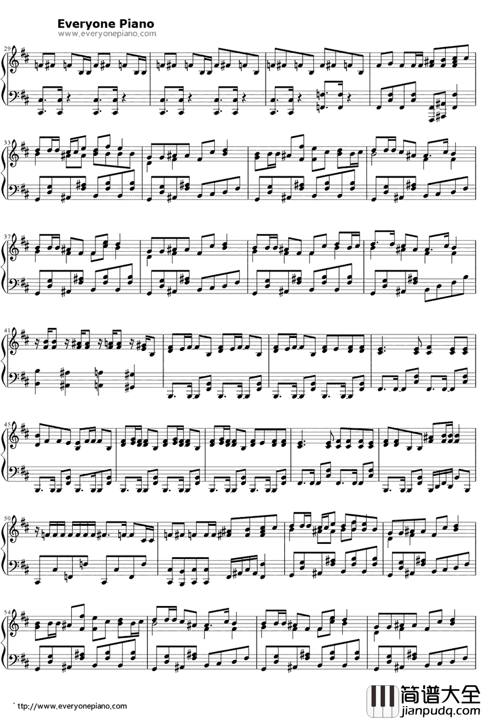 カーニバル钢琴谱_GUMI