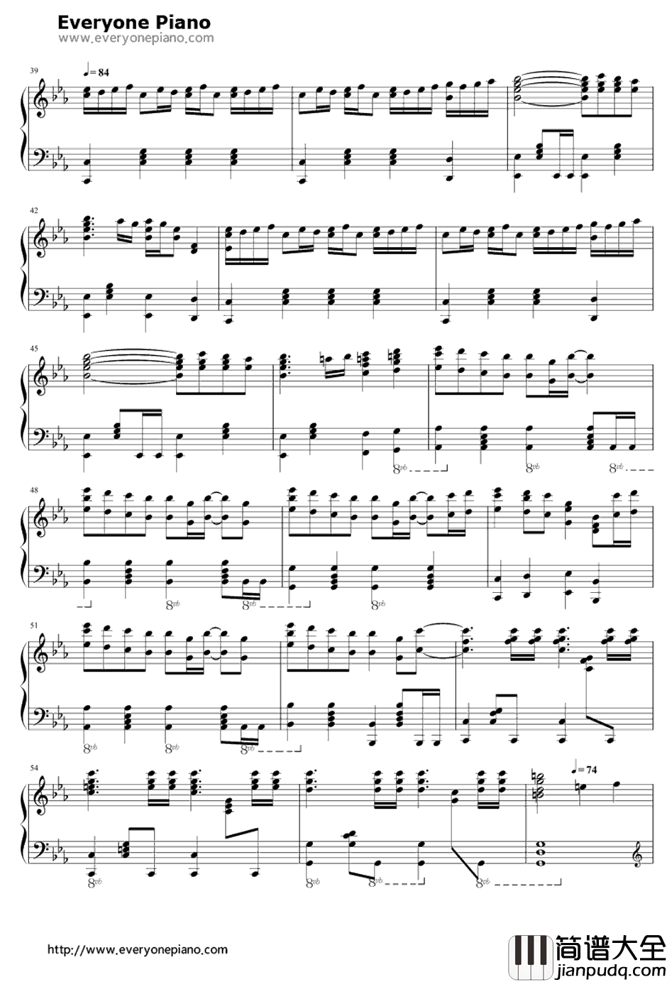 もしこの壁の中が一轩の家だとしたら钢琴谱_LinkedHorizon_自由への进撃