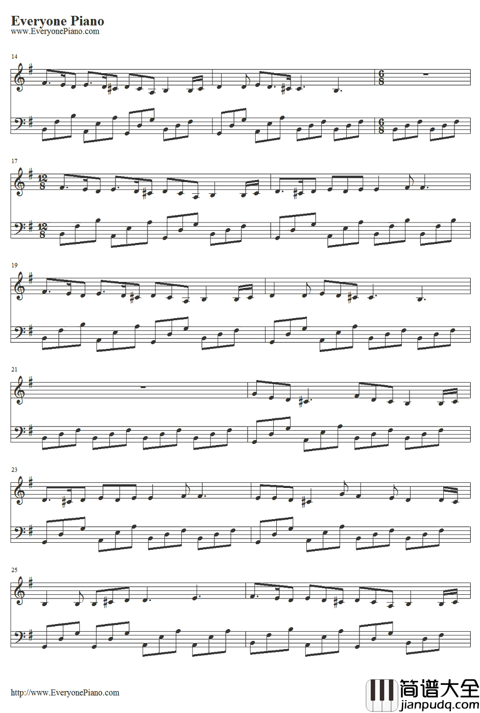 ラグスの镇魂歌钢琴谱_Noria（元千岁）_07_GHOST插入曲