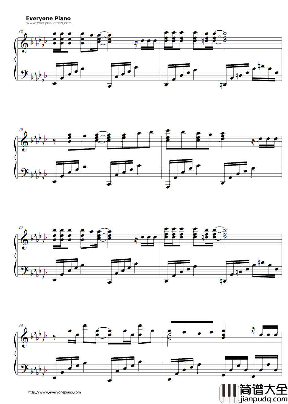 约束の绊钢琴谱_妖梦讨伐队(栗山未来(CV.种田梨沙)、名瀬美月(CV.茅原実里)、新堂爱(CV.山冈ゆり))_境界的彼方插曲