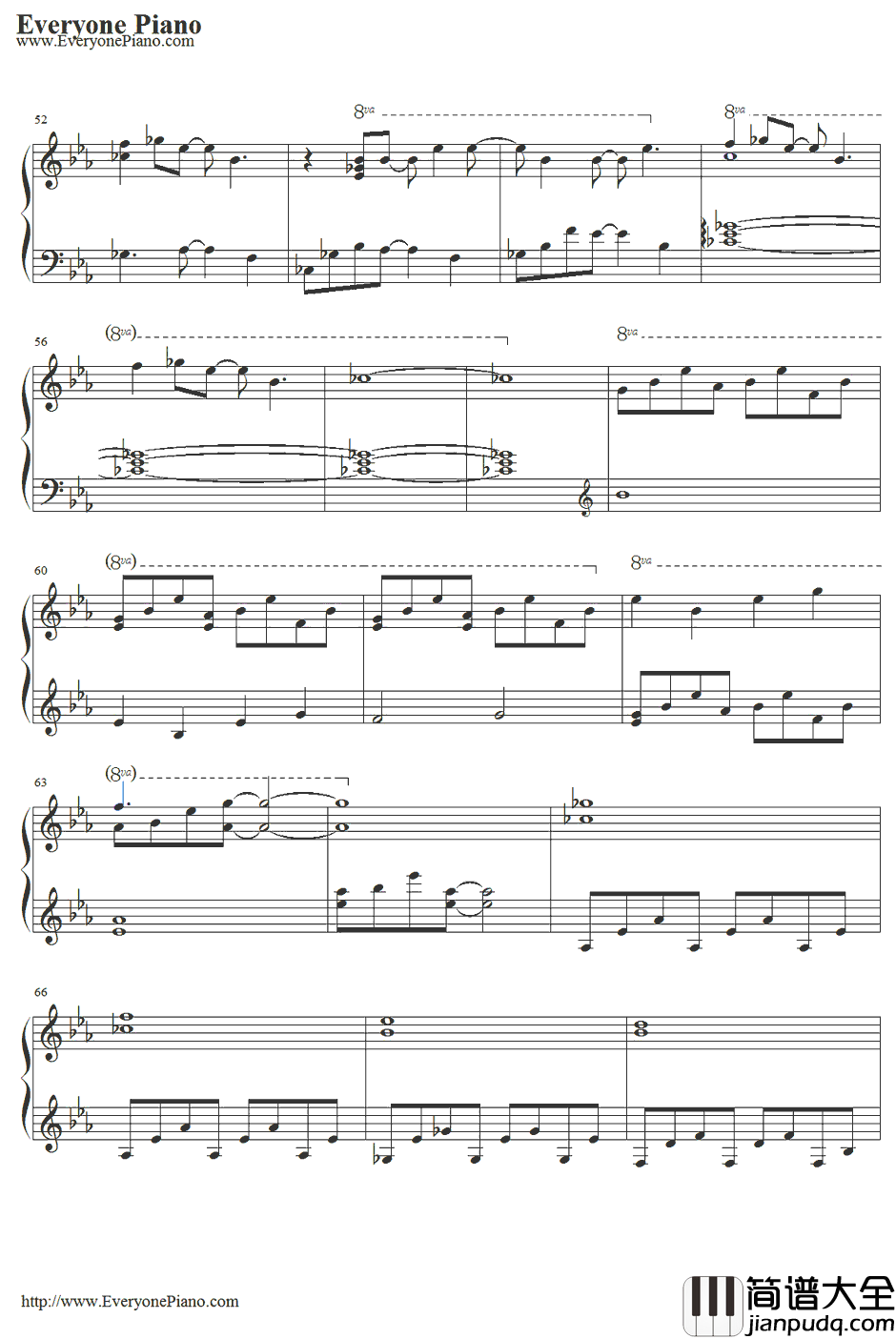 Do_You_Want_to_Builda_Snow_man钢琴版钢琴谱_KristenBell_冰雪奇缘插曲