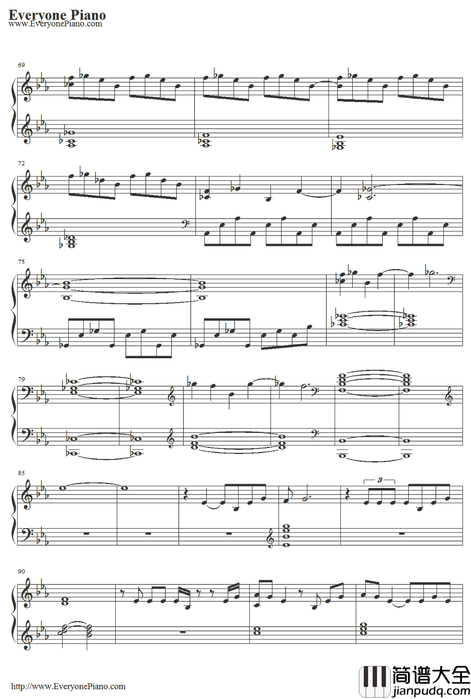 Do_You_Want_to_Builda_Snow_man钢琴版钢琴谱_KristenBell_冰雪奇缘插曲