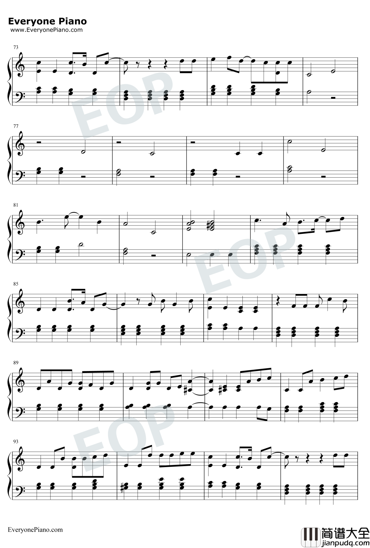 运命のルーレット廻して钢琴谱_ZARD_名侦探柯南OP4