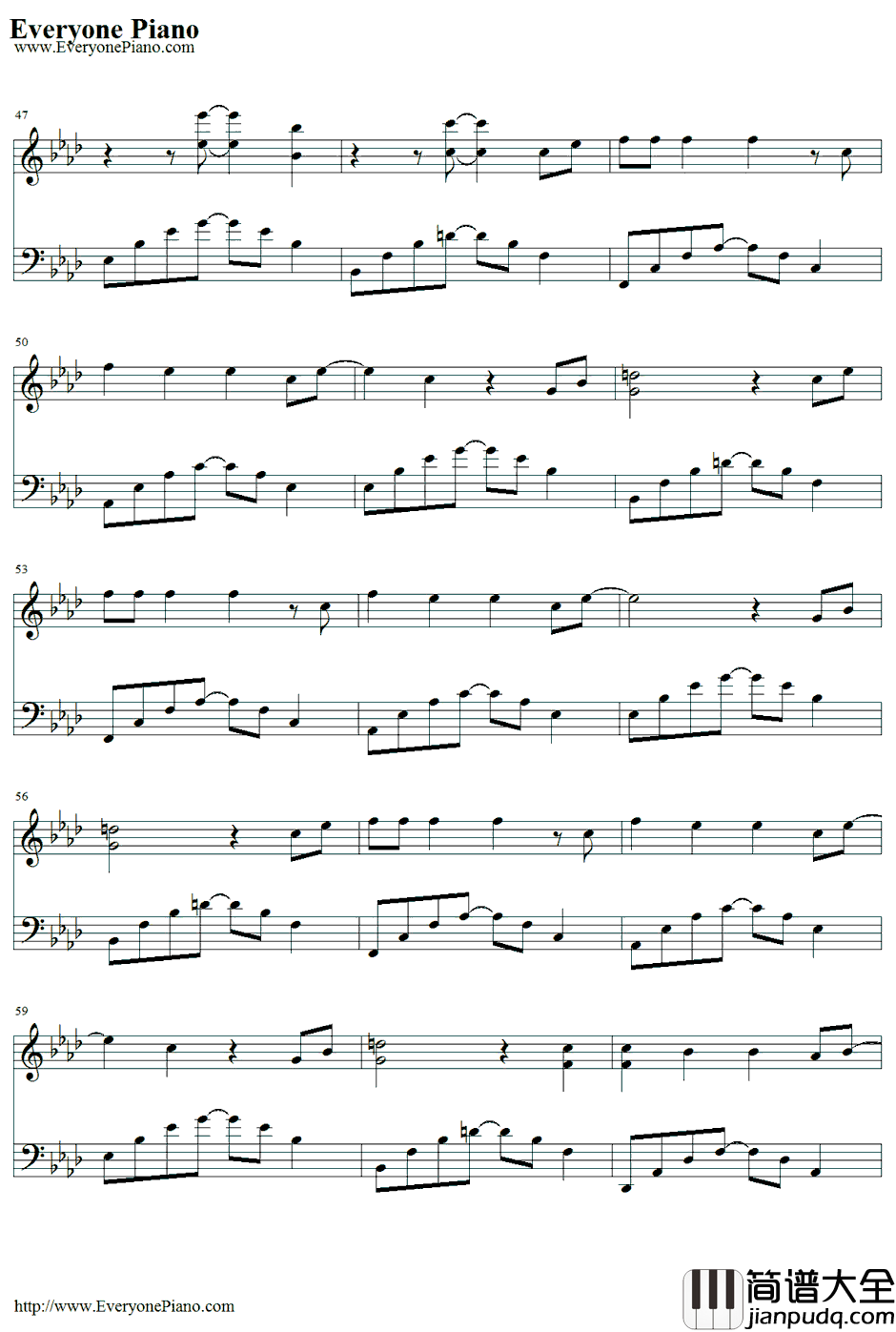 New_Divide钢琴谱_LinkinPark_变形金刚2主题歌