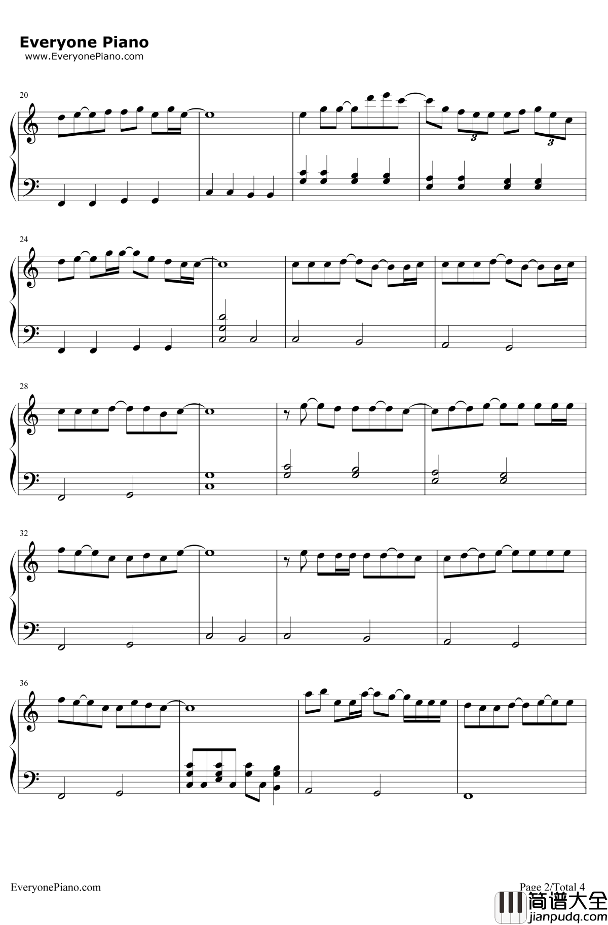 to_Mother钢琴谱_YUI