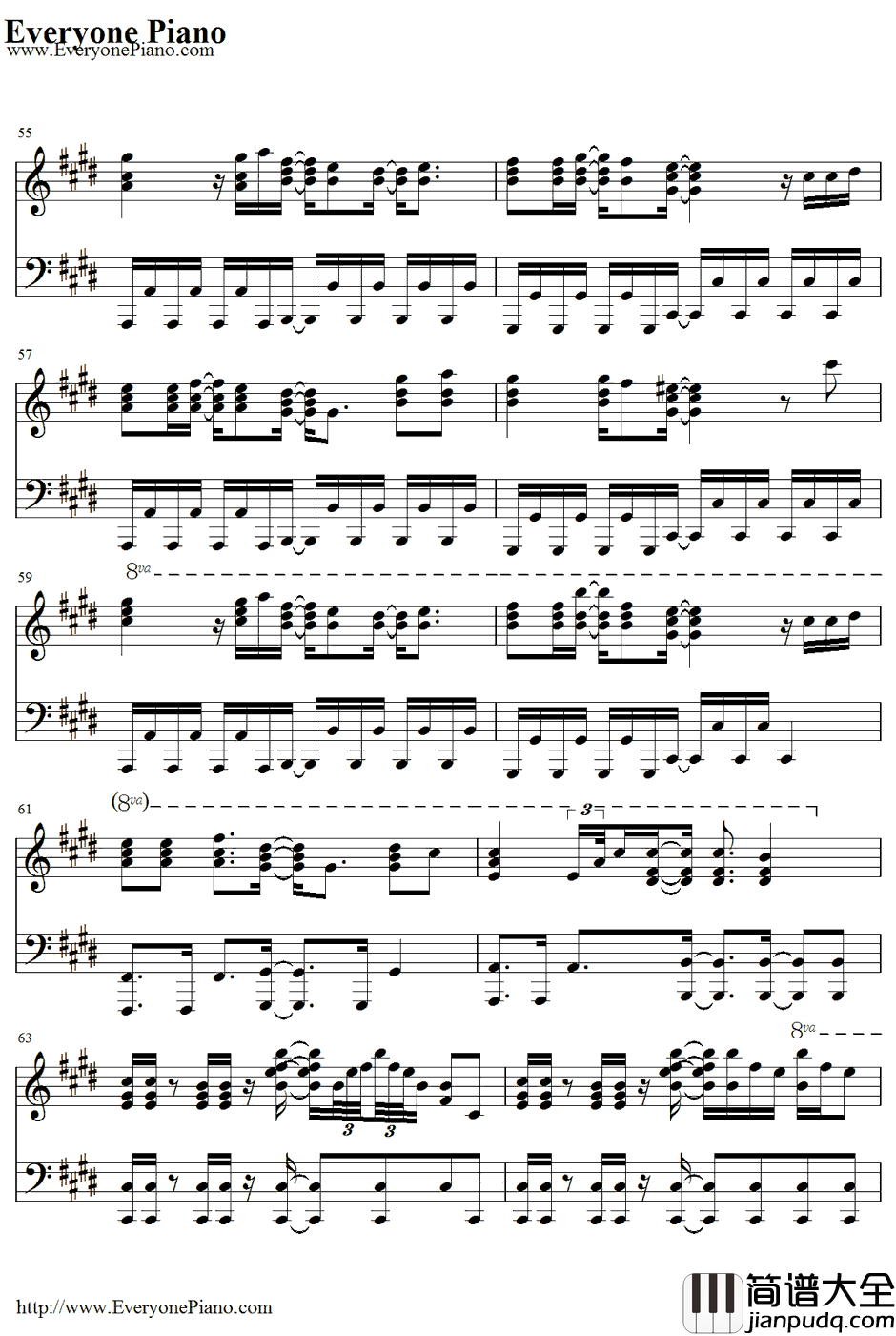 Shiny_Tale钢琴谱_MixSpeaker'sInc._男子高中生的日常OP