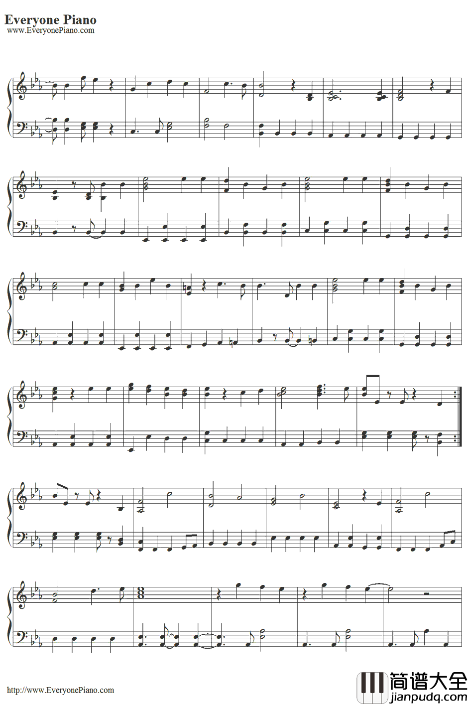 サクラ咲ケ钢琴谱_岚