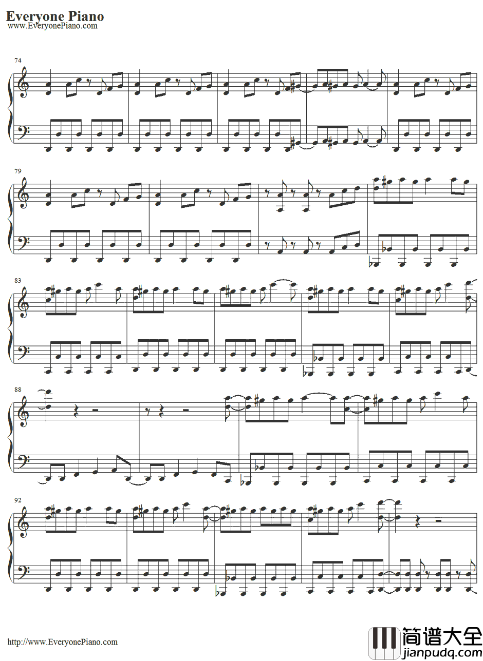 Chai_Maxx钢琴谱_桃色幸运草Z