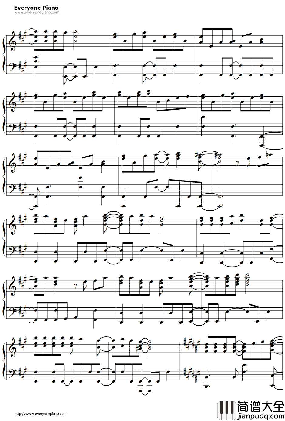 星风のホロスコープ钢琴谱_のみこ（nomico）_星空へ架かる桥OP