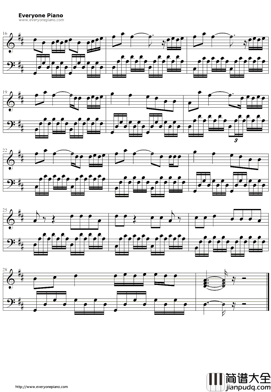 Secrets钢琴谱_OneRepublic_魔法师的学徒主题曲