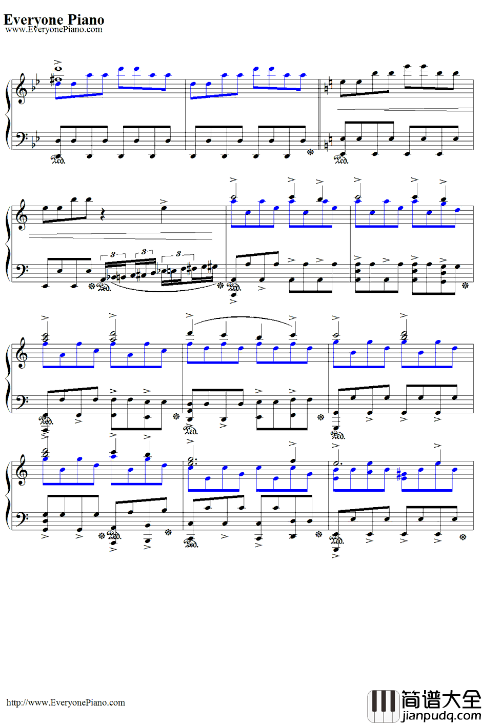 A_Song_of_Storm_and_Fire钢琴谱_翼•年代记_翼•年代记OST