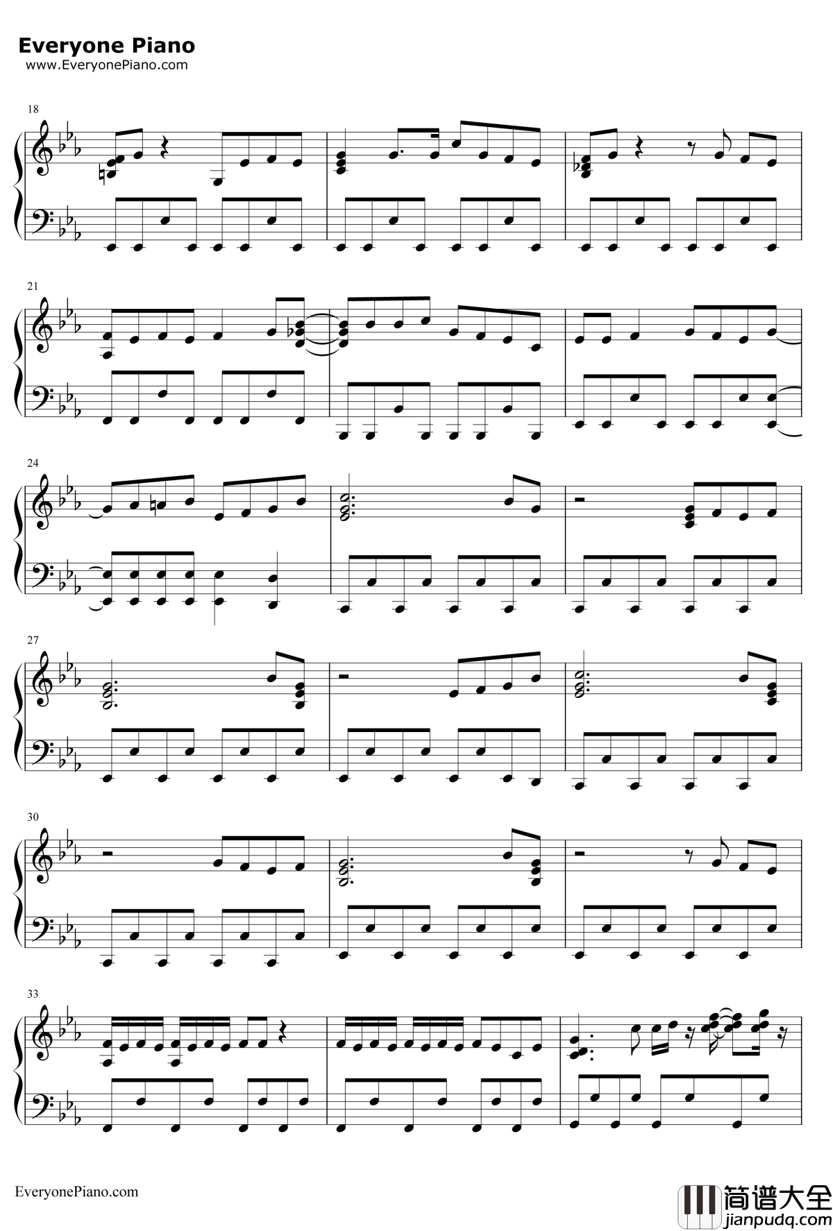 おジャ魔女カーニバル!!钢琴谱_MAHO堂_小魔女DoReMiOP