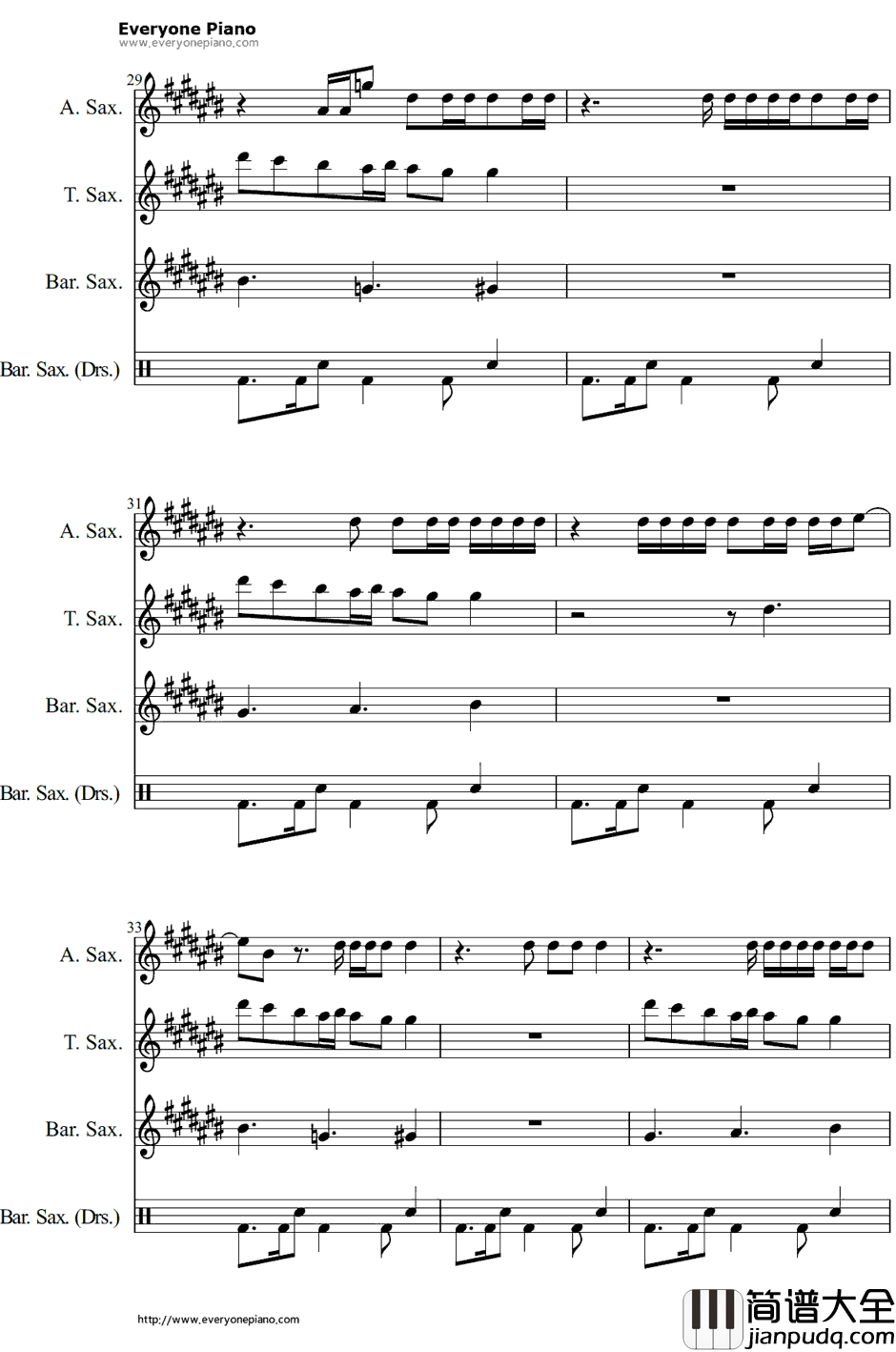 Loyal钢琴谱_ChrisBrownft.LilWayne&Tyga