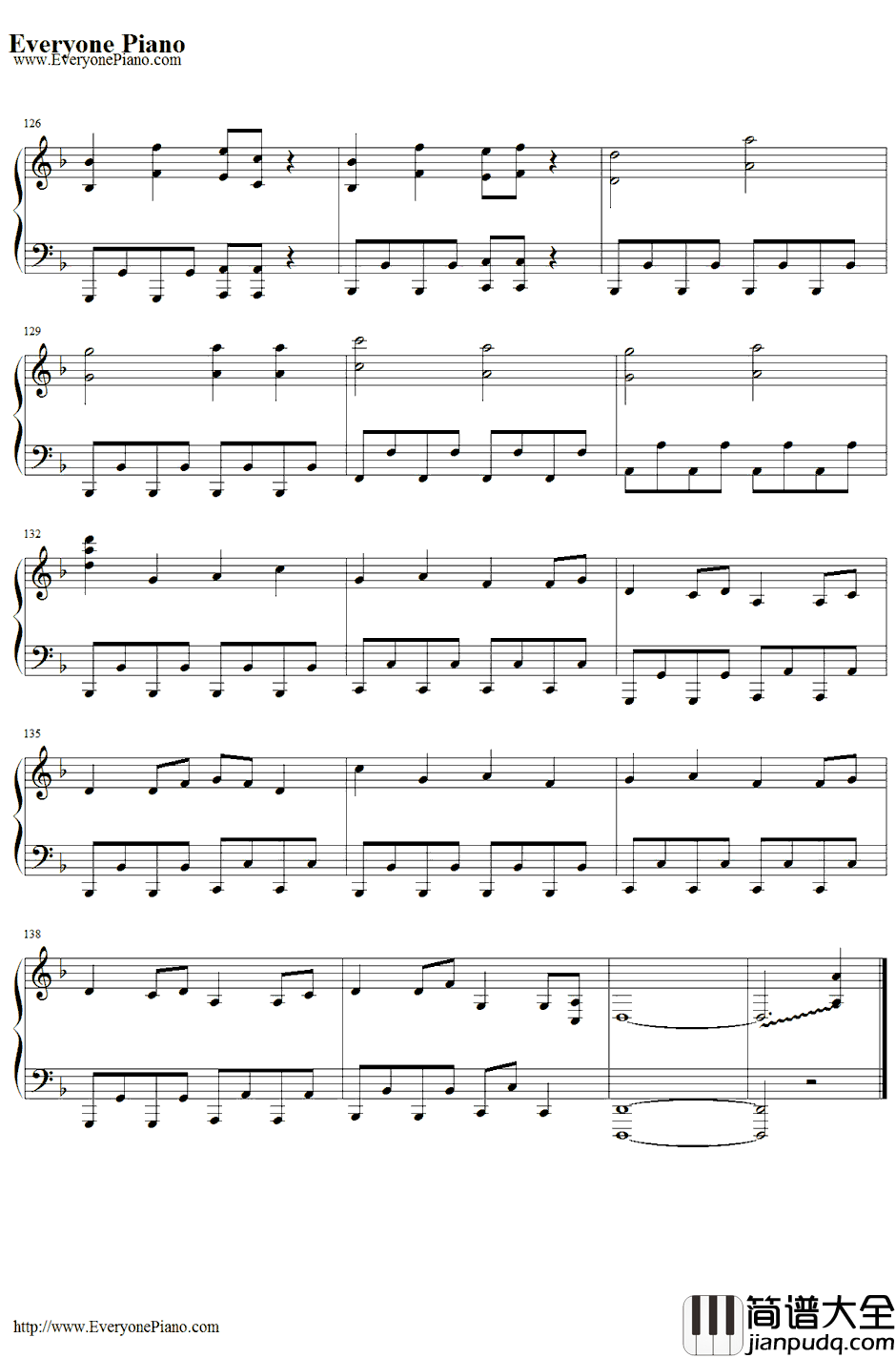 十面相钢琴谱_GUMI