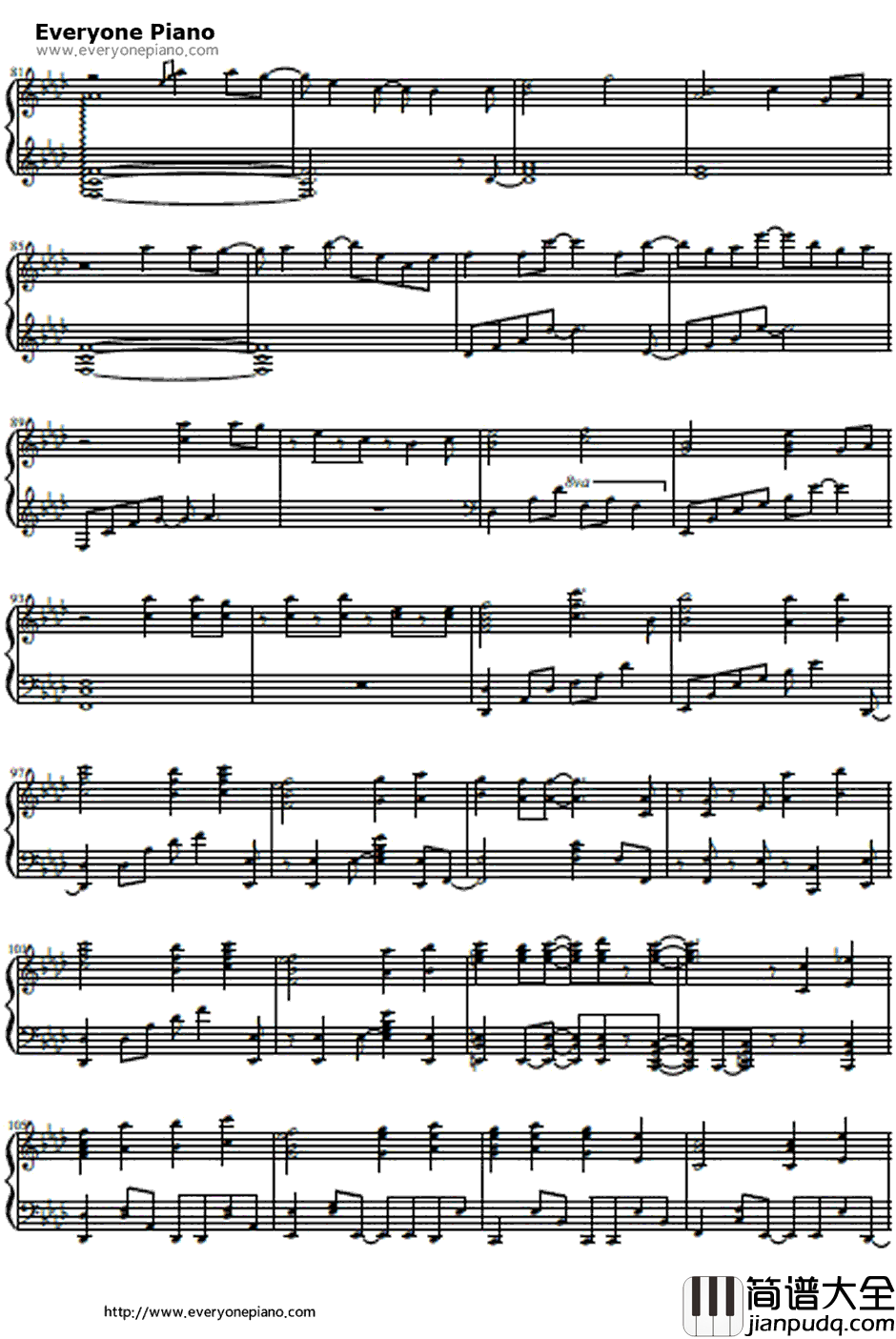 アマツキツネ钢琴谱_镜音リンAppend