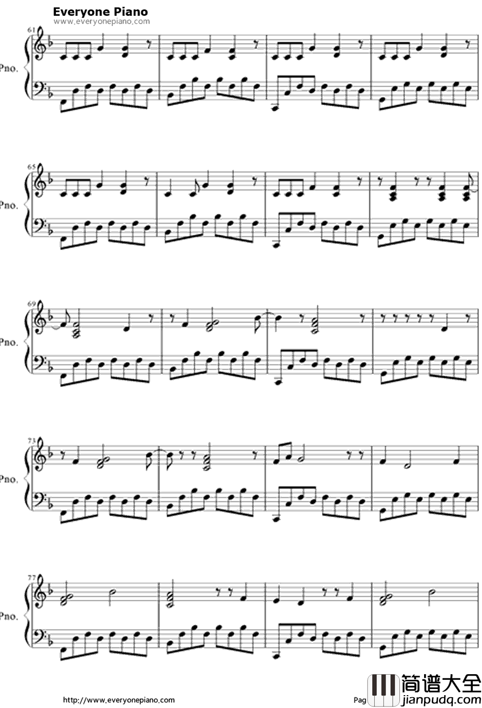 Wide_Awake钢琴谱_KatyPerry