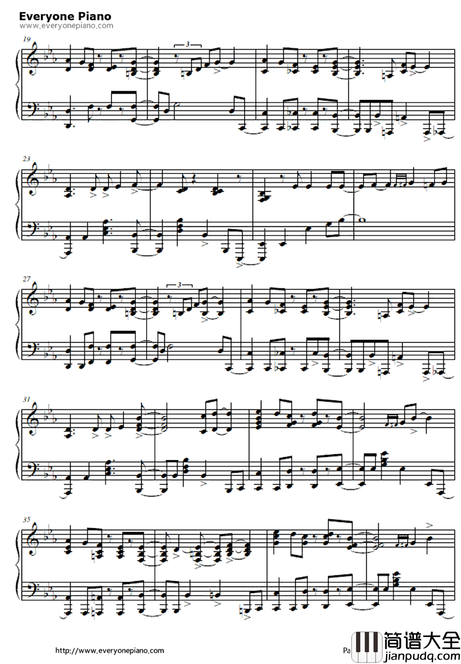 Fire◎Flower钢琴谱_鏡音レン