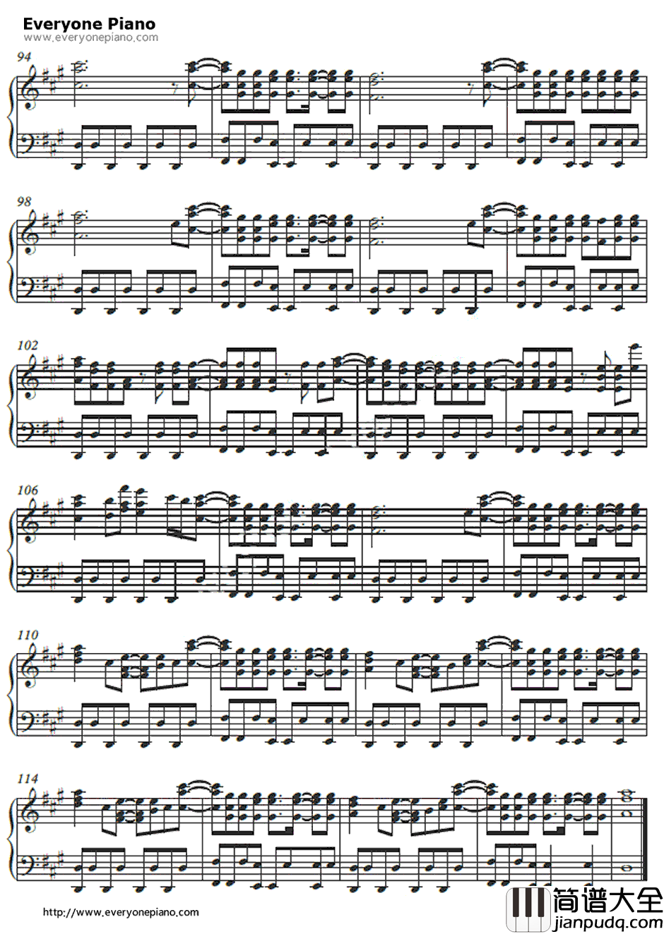 The_Other_Side钢琴谱_JasonDerulo