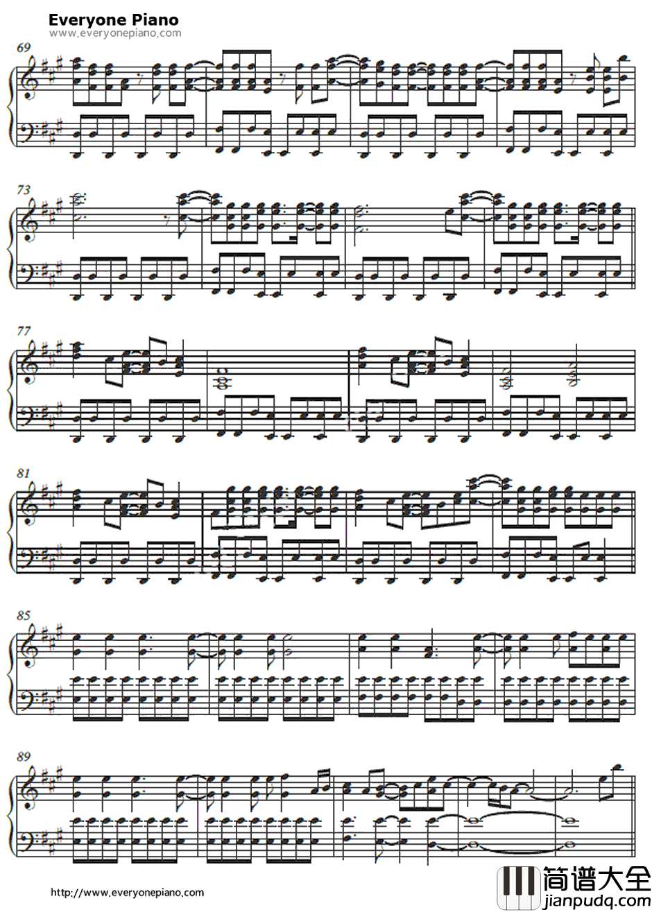 The_Other_Side钢琴谱_JasonDerulo