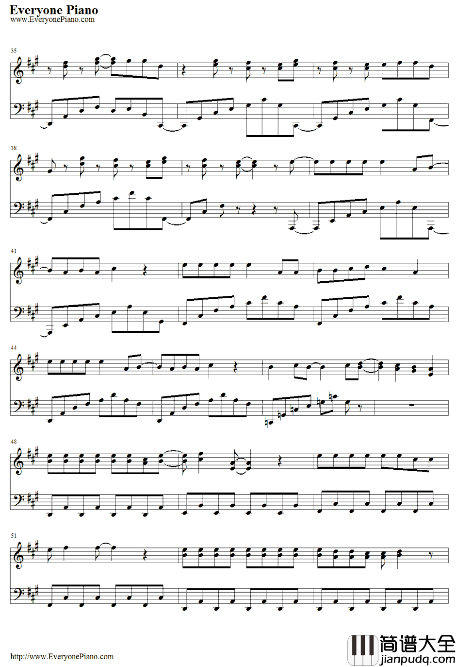 GALLOWS_BELL钢琴谱_初音ミク