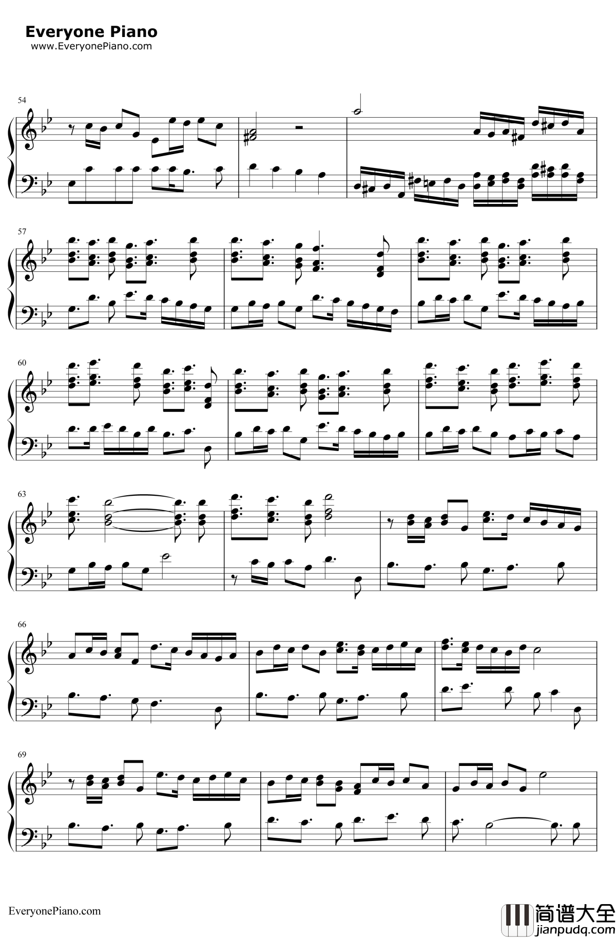 あんなに一绪だったのに钢琴谱_See_Saw_机动战士高达SEEDED