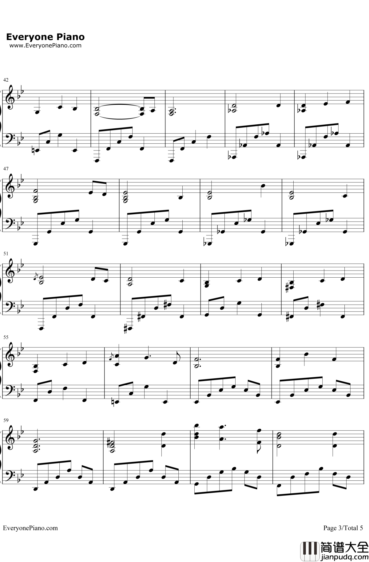 悲しみの向こうへ钢琴谱_いとうかなこ_SchoolDaysED