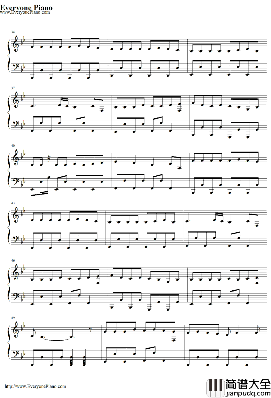 家に帰ると妻が必ず死んだふりをしています。钢琴谱_初音ミク_每天回家老婆都在装死