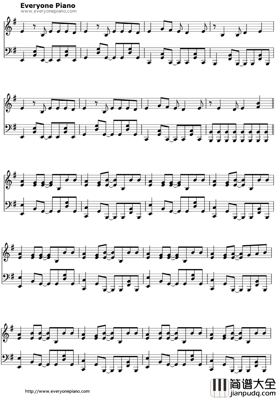 愛迷エレジー钢琴谱_DECO*27