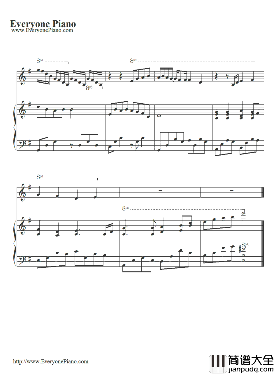 Bluebird_Story钢琴谱_DJOkawari