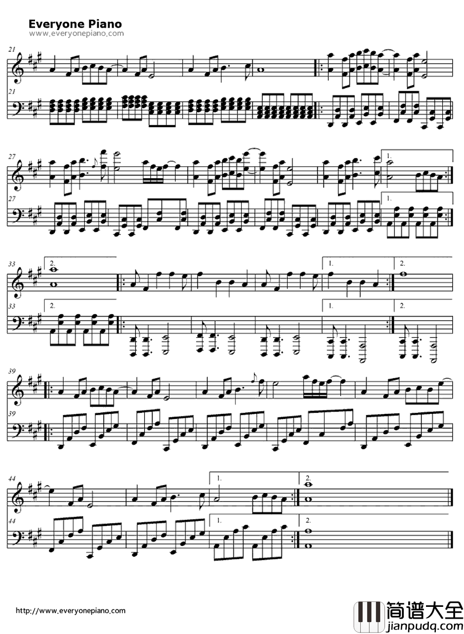 Dear_Boy钢琴谱_Avicii