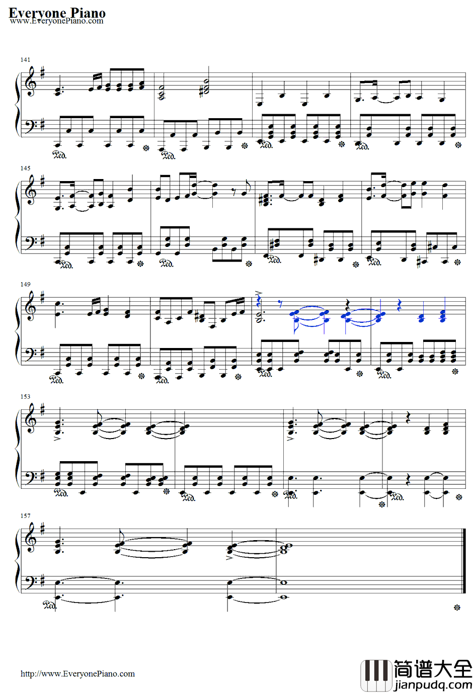 サンドリヨン钢琴谱_初音ミク・KAITO_Cendrillon_初音ミク・KAITO