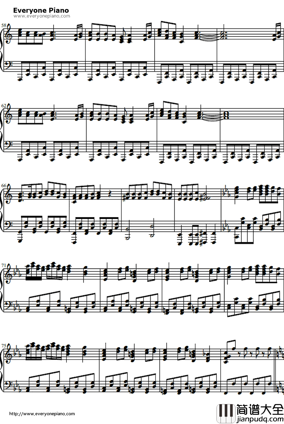 悪徳のジャッジメント钢琴谱_KAITO