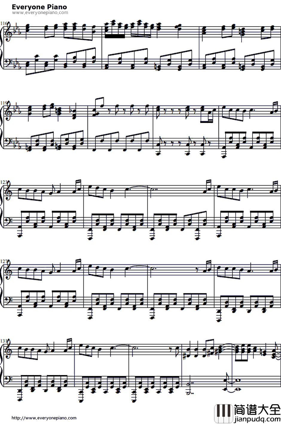 悪徳のジャッジメント钢琴谱_KAITO