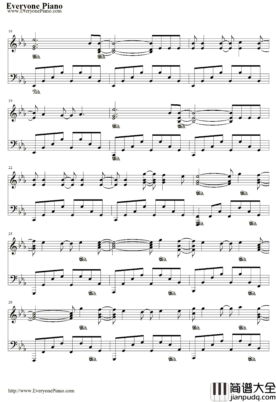 CHU钢琴谱_KELUN_BURA_死神OP8