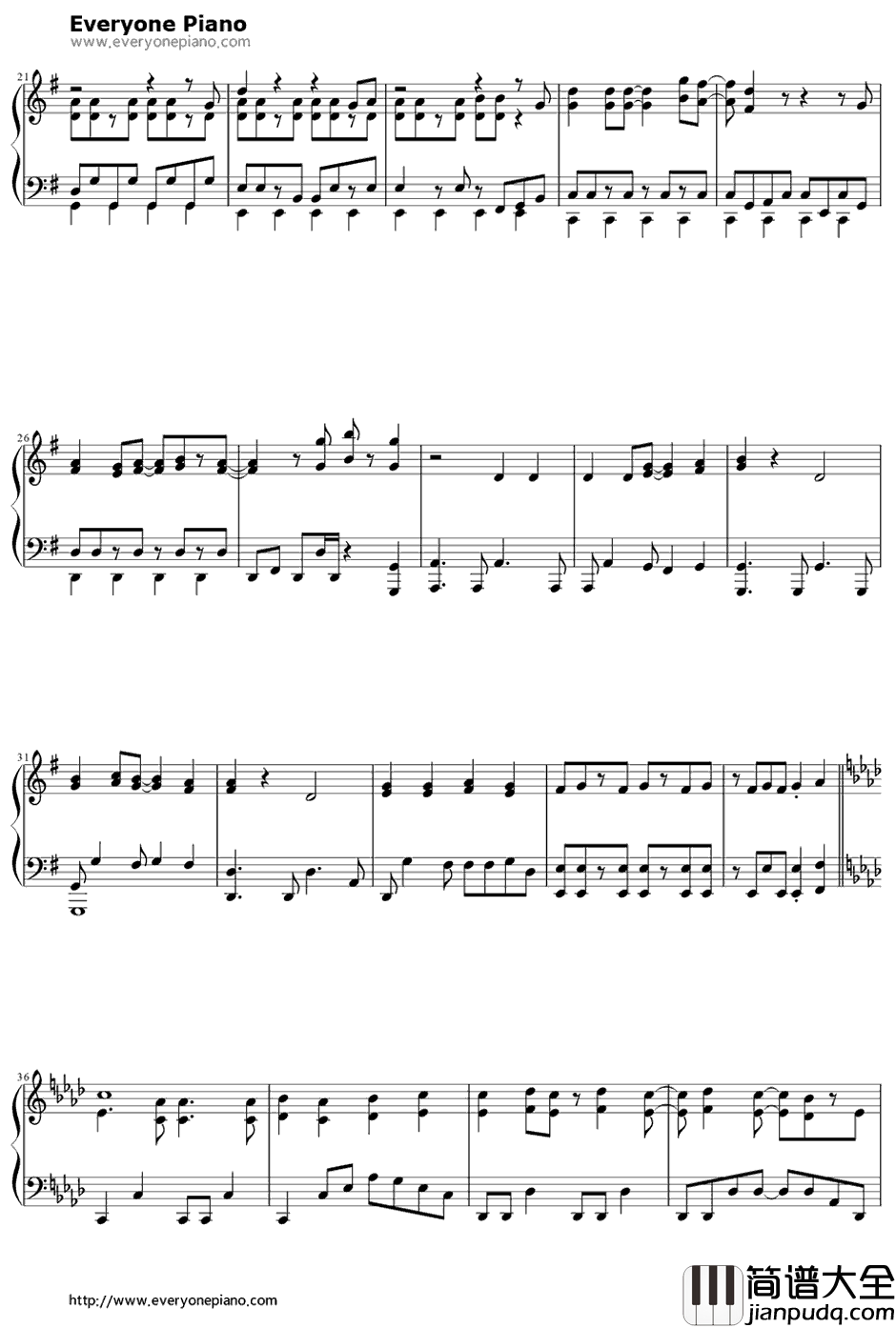 オラシオン钢琴谱_白（CV:茅野爱衣）_游戏人生ED